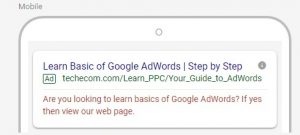 adwords ads