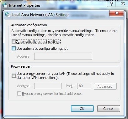 Downloading Proxy Script issue fixed