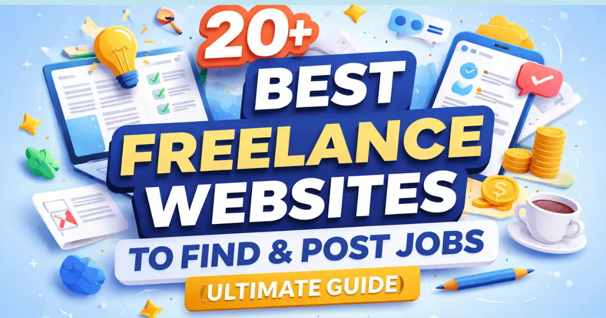 20+ best freelance websites to find and post jobs and work remotely from home