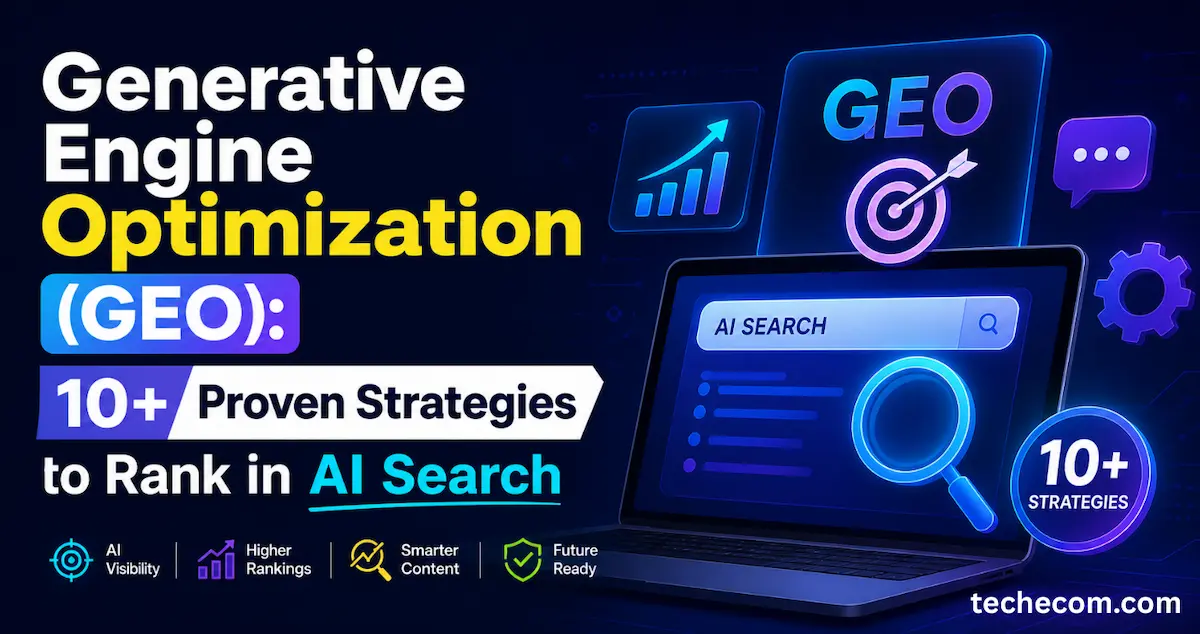 Generative Engine Optimization (GEO) strategies to rank in AI search results in 2026